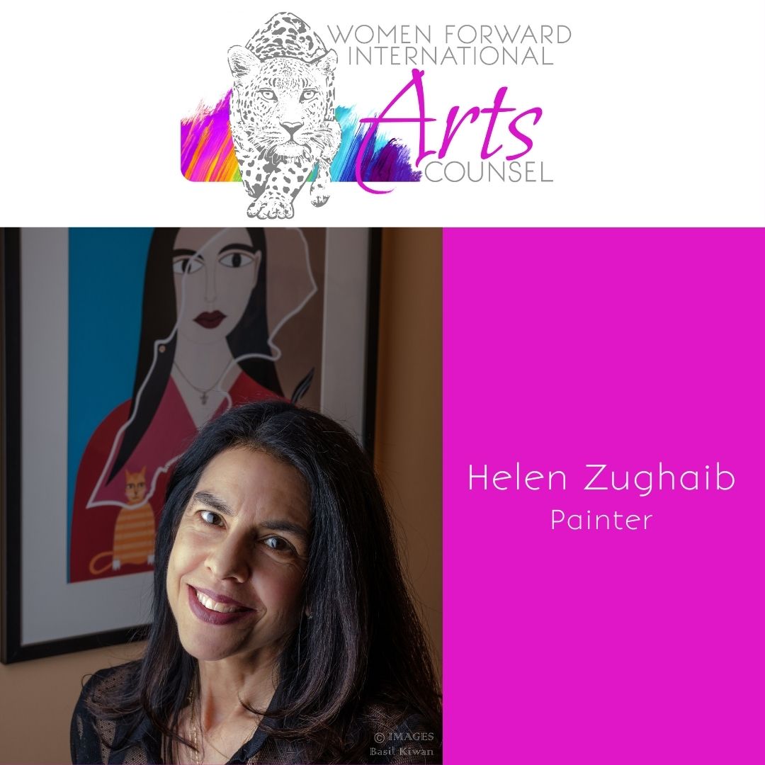 WFI’s newest Arts Counsel member, Helen Zughaib